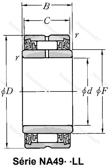 Игольчатый подшипник