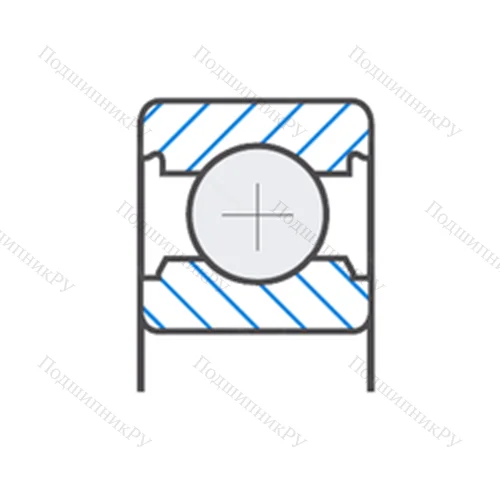 Подшипник шариковый радиальный 6207/33 от производителя  NTN