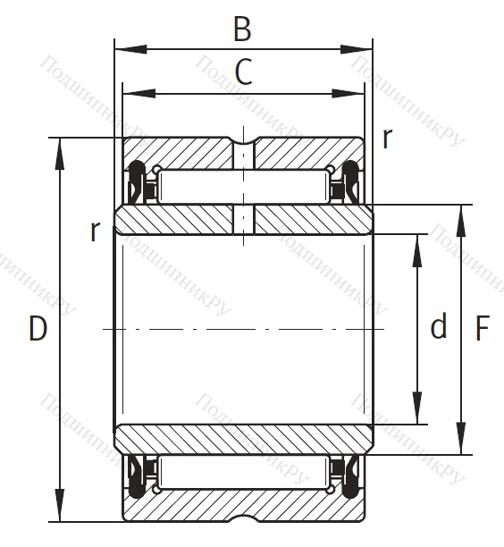 Игольчатый подшипник
