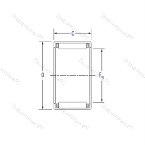 Подшипник игольчатый радиальный J-910
