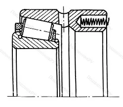 Подшипник  17720 размер 100x180x92