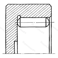 Модификация подшипника 904700УС17 