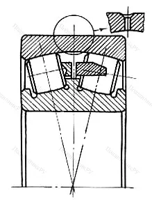 Модификация подшипника 3003138 размер 190x290x75 ГПЗ-34