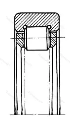 Модификация подшипника 76-2320КМ размер 100x215x47