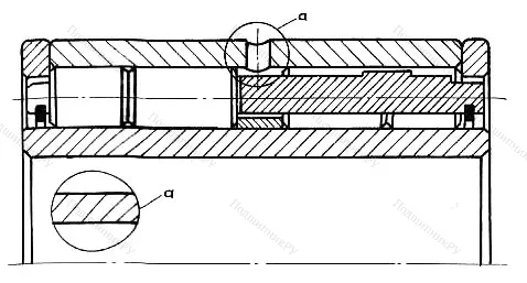 Подшипник  6442144 (NNU 6044) размер 220x340x218