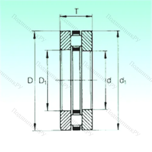 Подшипник роликовый упорный 81244-M