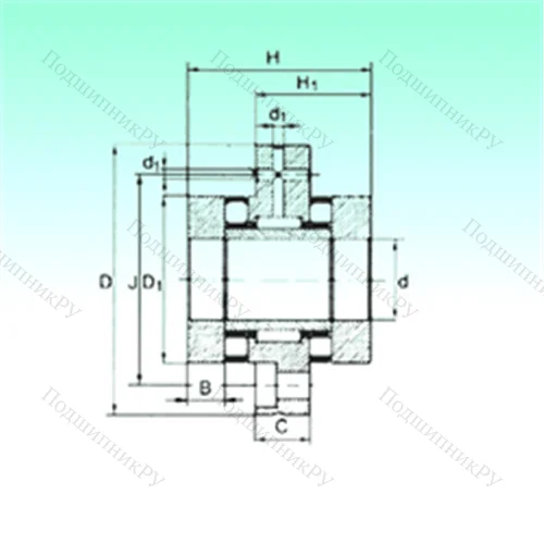 Подшипник комбинированный ZARF 3080 TN