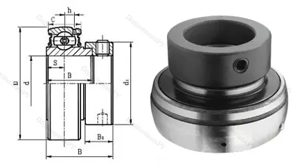 Корпусный подшипник SA 201 в Владикавказе