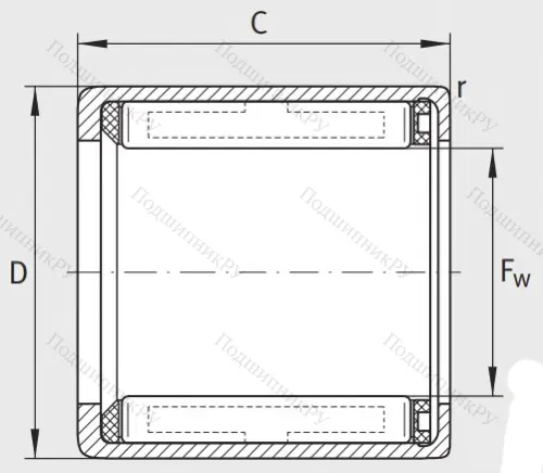 Подшипник обгонной муфты обгонная муфта HF 3520-L 564 в Владикавказе