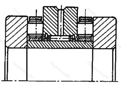 Подшипник ZARN 55115TN/P 4 размер 55x115/100x82
