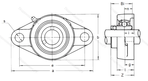 Подшипниковый узел UCFL 210 в Владикавказе