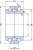 Подшипник BTW 160 CM/SP