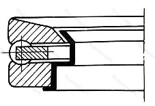 Модификация подшипника 268713Б2 размер 57,5x69x106