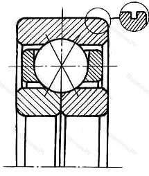 Подшипник  1176864 размер 320x400x38