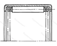Подшипник  СК121812 размер 12x18x12