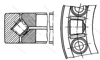 Модификация подшипника 76692/560 размер 560x750x85 от производителя  ЕПК
