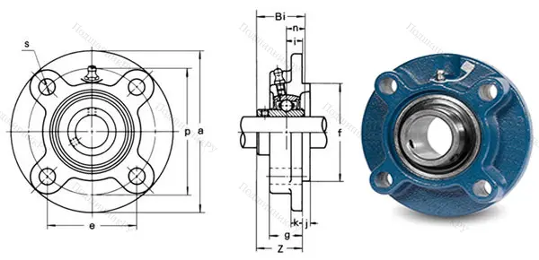Подшипниковый узел UCFC 218