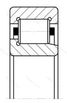 Модификация подшипника 42412К1М размер 60x150x35