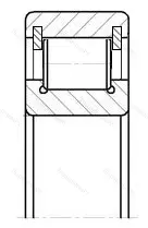 Подшипник  102712 размер 60x140x51