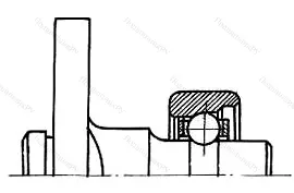 Модификация подшипника 406052ЮТ размер 2,234x5/8,5x2/5,6