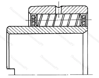 Модификация подшипника 15725 размер 125x230x80/120 от производителя  ГПЗ-1