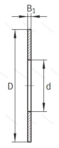 Игольчатый подшипник упорное кольцо AS 1730 от производителя  INA