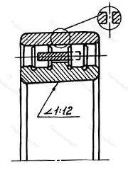 Модификация подшипника 6-3182128К 