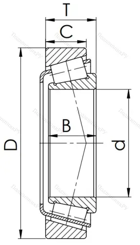 Конический роликовый подшипник 7515 (32215) в Владикавказе