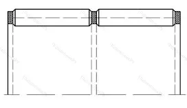 Подшипник  664713 (K 62x70x52) размер 62x70x52