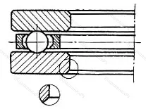 Модификация подшипника 5681/750К1 размер 750x900x90 от производителя  ГПЗ-1