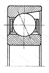 Модификация подшипника 146792Л размер 460x600x50 ГПЗ-1