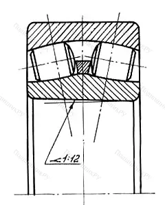 Подшипник 22224CCK размер 120x215x58