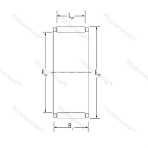 Подшипник игольчатый радиальный K 16X 20X 22SE