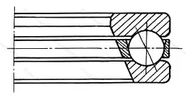 Модификация подшипника 5В0-218409Л размер 45x100x39