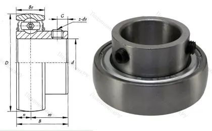 Корпусный подшипник SB 207 в Владикавказе