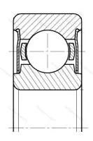 Подшипник  61919-ZZ (1080919) 