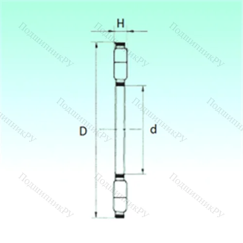 Подшипник роликовый упорный K 89456-M