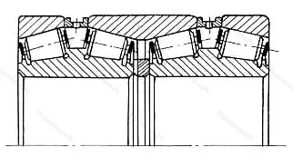 Модификация подшипника 77184АМ размер 420x620x354,5
