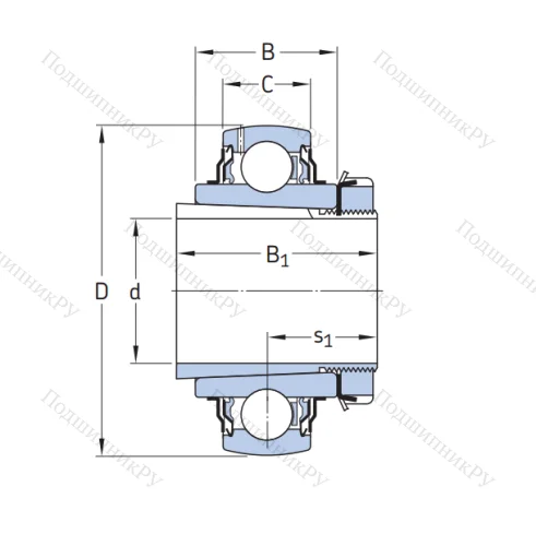 Корпусный подшипник YSA 213-2FK в Владикавказе