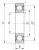 Однорядный шариковый подшипник 6009 2Z от производителя  FAG
