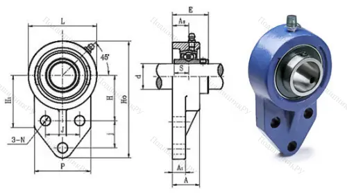 Подшипниковый узел UCFB 211 в Владикавказе