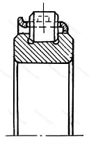 Модификация подшипника 502207К1М размер 35x61,8x17 от производителя  ГПЗ-10