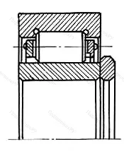 Модификация подшипника 30-152536ЛМУ1 размер 180x320x86/100 от производителя  ГПЗ-1