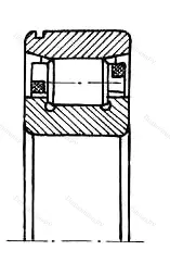 Подшипник  322951 размер 256x330x30