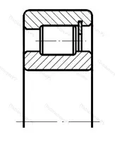 Модификация подшипника 4614906 размер 30x47x17 от производителя  ЕПК