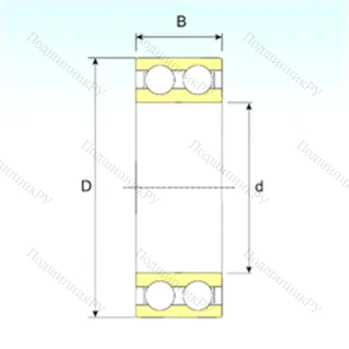 Подшипник шариковый радиальный 4313 ATN 9