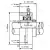 Подшипниковый узел UCFL 205 - Вал: 25 мм Подшипниковый узел UCFL 205 - Вал: 25 мм