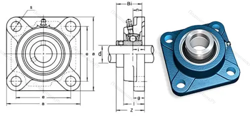 Подшипниковый узел UCF 324 в Владикавказе