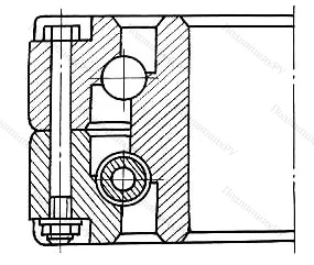 Модификация подшипника 3687/1300К1 размер 1300x1650x108