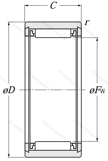 Игольчатый подшипник